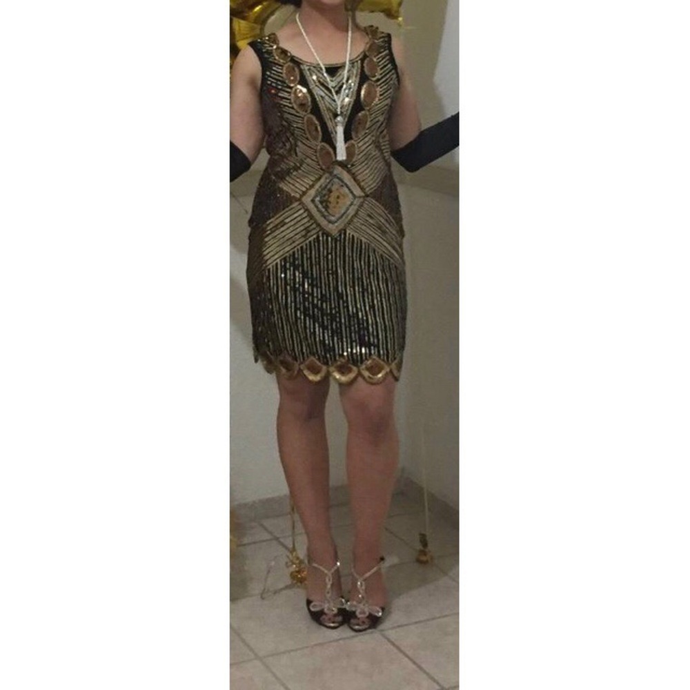 Sequin dress. Gatsby/ flapper style